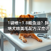 1袋粮=1.8瓶鱼油?鲜焙犬粮美毛配方深度评测(图4) 1袋粮=1.8瓶鱼油?鲜焙犬粮美毛配方深度评测(图4)