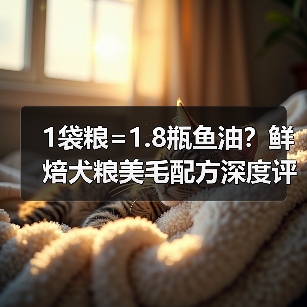 1袋粮=1.8瓶鱼油?鲜焙犬粮美毛配方深度评测(图2) 1袋粮=1.8瓶鱼油?鲜焙犬粮美毛配方深度评测(图2)