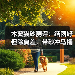 木薯猫砂测评:结团好但除臭差,带砂冲马桶要注意(图4) 木薯猫砂测评:结团好但除臭差,带砂冲马桶要注意(图4)