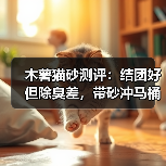 木薯猫砂测评:结团好但除臭差,带砂冲马桶要注意(图1) 木薯猫砂测评:结团好但除臭差,带砂冲马桶要注意(图1)