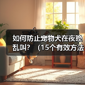 如何防止宠物犬在夜晚乱叫?(15个有效方法让你的宠物犬安静一夜)(图1) 如何防止宠物犬在夜晚乱叫?(15个有效方法让你的宠物犬安静一夜)(图1)