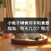 小兔子喂食频率和食量指南：每天几次？每次多少？（图1）