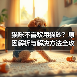 猫咪不喜欢用猫砂?原因解析与解决方法全攻略(图1) 猫咪不喜欢用猫砂?原因解析与解决方法全攻略(图1)