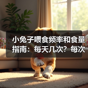 小兔子喂食频率和食量指南：每天几次？每次多少？（图3）