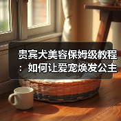 贵宾犬美容保姆级教程：如何让爱宠焕发公主魅力（图2）