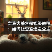 贵宾犬美容保姆级教程：如何让爱宠焕发公主魅力（图4）