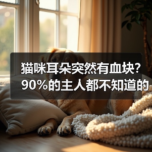 猫咪耳朵突然有血块?90%的主人都不知道的真相(图4) 猫咪耳朵突然有血块?90%的主人都不知道的真相(图4)