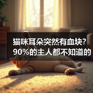 猫咪耳朵突然有血块?90%的主人都不知道的真相(图3) 猫咪耳朵突然有血块?90%的主人都不知道的真相(图3)