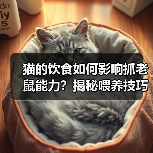 猫的饮食如何影响抓老鼠能力?揭秘喂养技巧与训练方法(图1) 猫的饮食如何影响抓老鼠能力?揭秘喂养技巧与训练方法(图1)