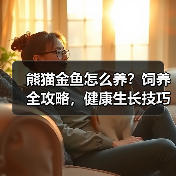 熊猫金鱼怎么养?饲养全攻略,健康生长技巧(图4) 熊猫金鱼怎么养?饲养全攻略,健康生长技巧(图4)