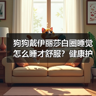 狗狗戴伊丽莎白圈睡觉怎么睡才舒服?健康护理全指南(图2) 狗狗戴伊丽莎白圈睡觉怎么睡才舒服?健康护理全指南(图2)