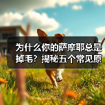 为什么你的萨摩耶总是掉毛?揭秘五个常见原因(图2) 为什么你的萨摩耶总是掉毛?揭秘五个常见原因(图2)