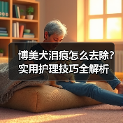 博美犬泪痕怎么去除?实用护理技巧全解析(图3) 博美犬泪痕怎么去除?实用护理技巧全解析(图3)