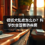 银狐犬乱吃怎么办?科学饮食管理防疾病(图2) 银狐犬乱吃怎么办?科学饮食管理防疾病(图2)