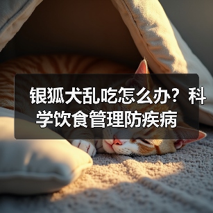 银狐犬乱吃怎么办?科学饮食管理防疾病(图4) 银狐犬乱吃怎么办?科学饮食管理防疾病(图4)