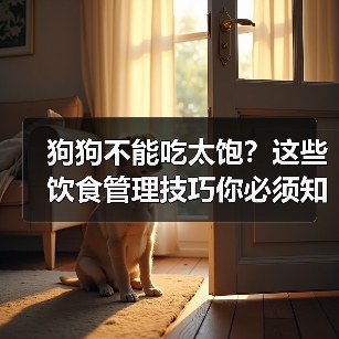 狗狗不能吃太饱?这些饮食管理技巧你必须知道!(图3) 狗狗不能吃太饱?这些饮食管理技巧你必须知道!(图3)