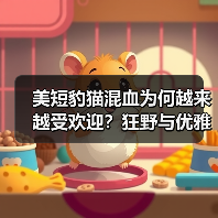 美短豹猫混血为何越来越受欢迎?狂野与优雅的完美结合(图1) 美短豹猫混血为何越来越受欢迎?狂野与优雅的完美结合(图1)