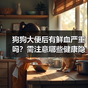 狗狗大便后有鲜血严重吗?需注意哪些健康隐患?(图1) 狗狗大便后有鲜血严重吗?需注意哪些健康隐患?(图1)