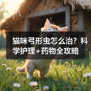 猫咪弓形虫怎么治?科学护理+药物全攻略(图1) 猫咪弓形虫怎么治?科学护理+药物全攻略(图1)