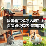 法国垂耳兔怎么养?全面保姆级饲养指南解析(图1) 法国垂耳兔怎么养?全面保姆级饲养指南解析(图1)