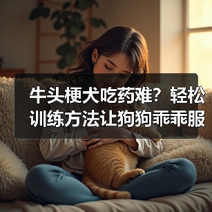牛头梗犬吃药难?轻松训练方法让狗狗乖乖服药(图3) 牛头梗犬吃药难?轻松训练方法让狗狗乖乖服药(图3)