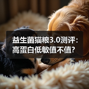 益生菌猫粮3.0测评:高蛋白低敏值不值?(图4) 益生菌猫粮3.0测评:高蛋白低敏值不值?(图4)