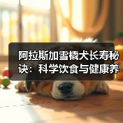 阿拉斯加雪橇犬长寿秘诀:科学饮食与健康养护全指南(图1) 阿拉斯加雪橇犬长寿秘诀:科学饮食与健康养护全指南(图1)