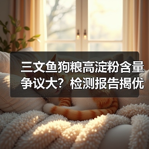 三文鱼狗粮高淀粉含量争议大?检测报告揭优缺点(图1) 三文鱼狗粮高淀粉含量争议大?检测报告揭优缺点(图1)