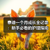 泰迪一个月成长全记录:新手必看的护理指南(图3) 泰迪一个月成长全记录:新手必看的护理指南(图3)