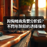 狗狗啃鹿角要分阶段?不同年龄段的选择指南(图1) 狗狗啃鹿角要分阶段?不同年龄段的选择指南(图1)