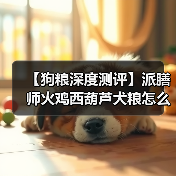 【狗粮深度测评】派膳师火鸡西葫芦犬粮怎么样?(图4) 【狗粮深度测评】派膳师火鸡西葫芦犬粮怎么样?(图4)