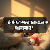 狗狗皮肤病用硫磺皂洗澡管用吗?(图1) 狗狗皮肤病用硫磺皂洗澡管用吗?(图1)