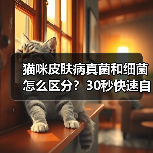 猫咪皮肤病真菌和细菌怎么区分?30秒快速自测方法(图3) 猫咪皮肤病真菌和细菌怎么区分?30秒快速自测方法(图3)