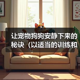 让宠物狗狗安静下来的秘诀（以适当的训练和生活习惯改变让狗狗更加平静）（图2）