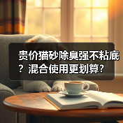 贵价猫砂除臭强不粘底?混合使用更划算?(图3) 贵价猫砂除臭强不粘底?混合使用更划算?(图3)