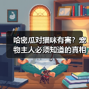 哈密瓜对猫咪有害?宠物主人必须知道的真相(图1) 哈密瓜对猫咪有害?宠物主人必须知道的真相(图1)