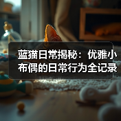 蓝猫日常揭秘:优雅小布偶的日常行为全记录(图3) 蓝猫日常揭秘:优雅小布偶的日常行为全记录(图3)