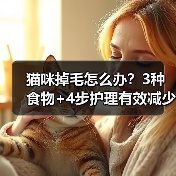 猫咪掉毛怎么办?3种食物+4步护理有效减少毛发脱落(图1) 猫咪掉毛怎么办?3种食物+4步护理有效减少毛发脱落(图1)