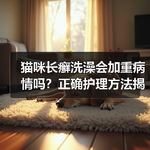 猫咪长癣洗澡会加重病情吗?正确护理方法揭秘!(图1) 猫咪长癣洗澡会加重病情吗?正确护理方法揭秘!(图1)