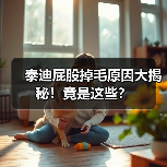 泰迪屁股掉毛原因大揭秘！竟是这些？（图2）