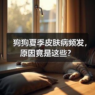 狗狗夏季皮肤病频发,原因竟是这些?(图4) 狗狗夏季皮肤病频发,原因竟是这些?(图4)