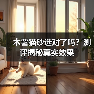 木薯猫砂选对了吗?测评揭秘真实效果(图2) 木薯猫砂选对了吗?测评揭秘真实效果(图2)
