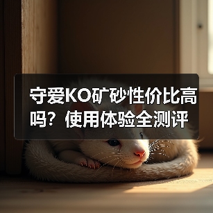 守爱KO矿砂性价比高吗？使用体验全测评（图4）