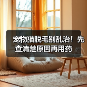 宠物猫脱毛别乱治!先查清楚原因再用药(图2) 宠物猫脱毛别乱治!先查清楚原因再用药(图2)