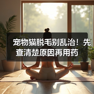 宠物猫脱毛别乱治!先查清楚原因再用药(图1) 宠物猫脱毛别乱治!先查清楚原因再用药(图1)