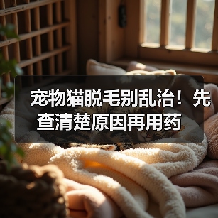 宠物猫脱毛别乱治!先查清楚原因再用药(图4) 宠物猫脱毛别乱治!先查清楚原因再用药(图4)