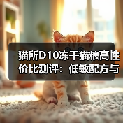 猫所D10冻干猫粮高性价比测评：低敏配方与高淀粉争议（图1）