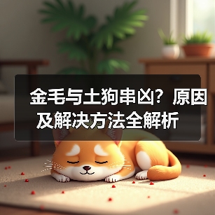 金毛与土狗串凶?原因及解决方法全解析(图1) 金毛与土狗串凶?原因及解决方法全解析(图1)