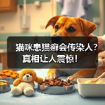 猫咪患猫癣会传染人?真相让人震惊!(图1) 猫咪患猫癣会传染人?真相让人震惊!(图1)