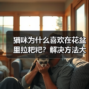猫咪为什么喜欢在花盆里拉粑粑?解决方法大揭秘(图3) 猫咪为什么喜欢在花盆里拉粑粑?解决方法大揭秘(图3)